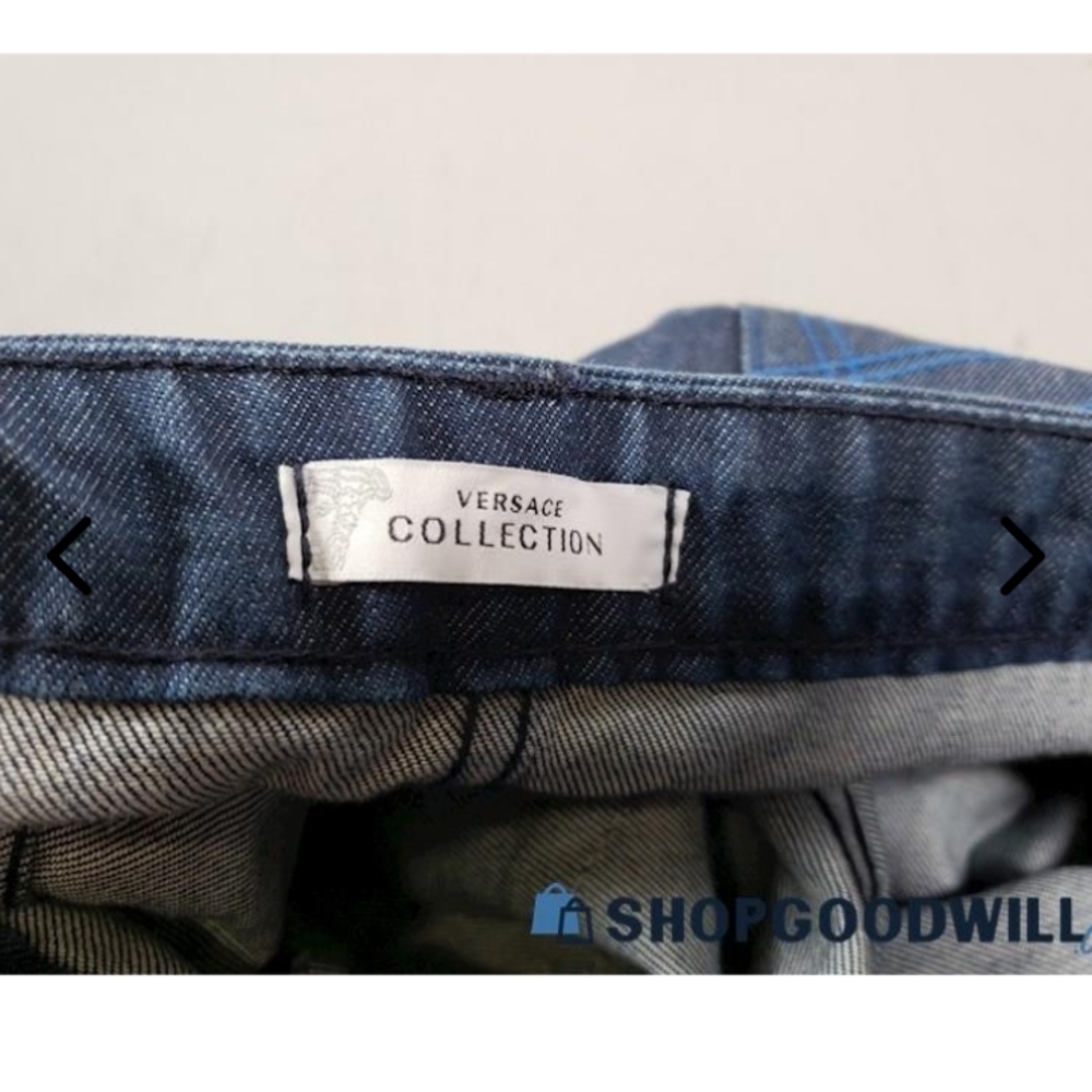 Versace Blue Skinny Jeans with Classic Denim Appeal